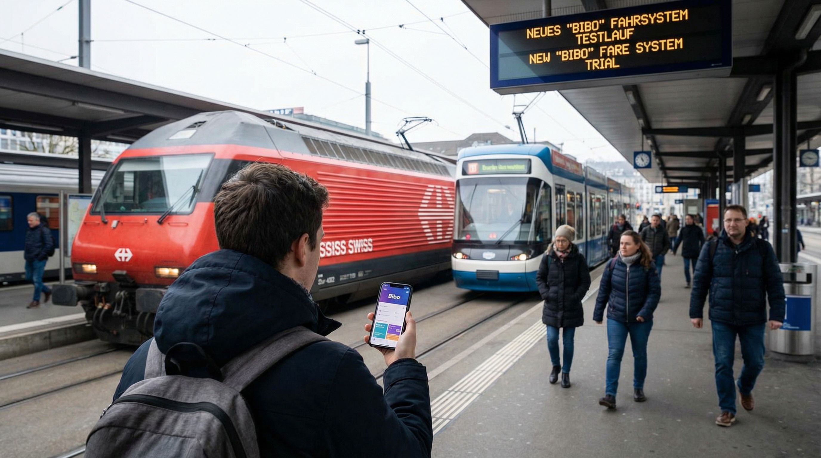 Automatic 'Be In-Be Out' Fare System to Be Trialed on Swiss Public ...