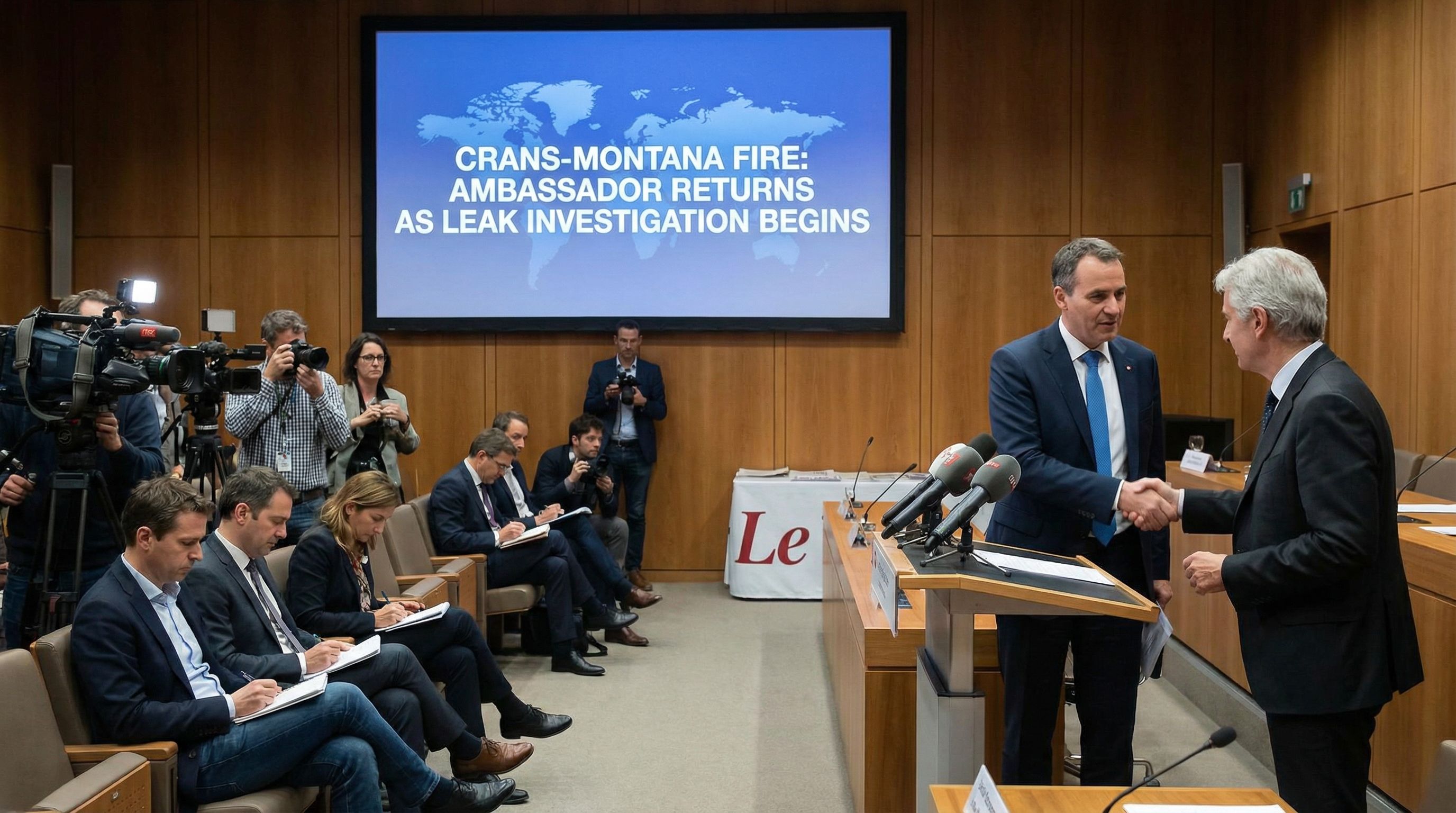 CransMontana Fire Italian Ambassador Returns as Leak Investigation Begins(02)