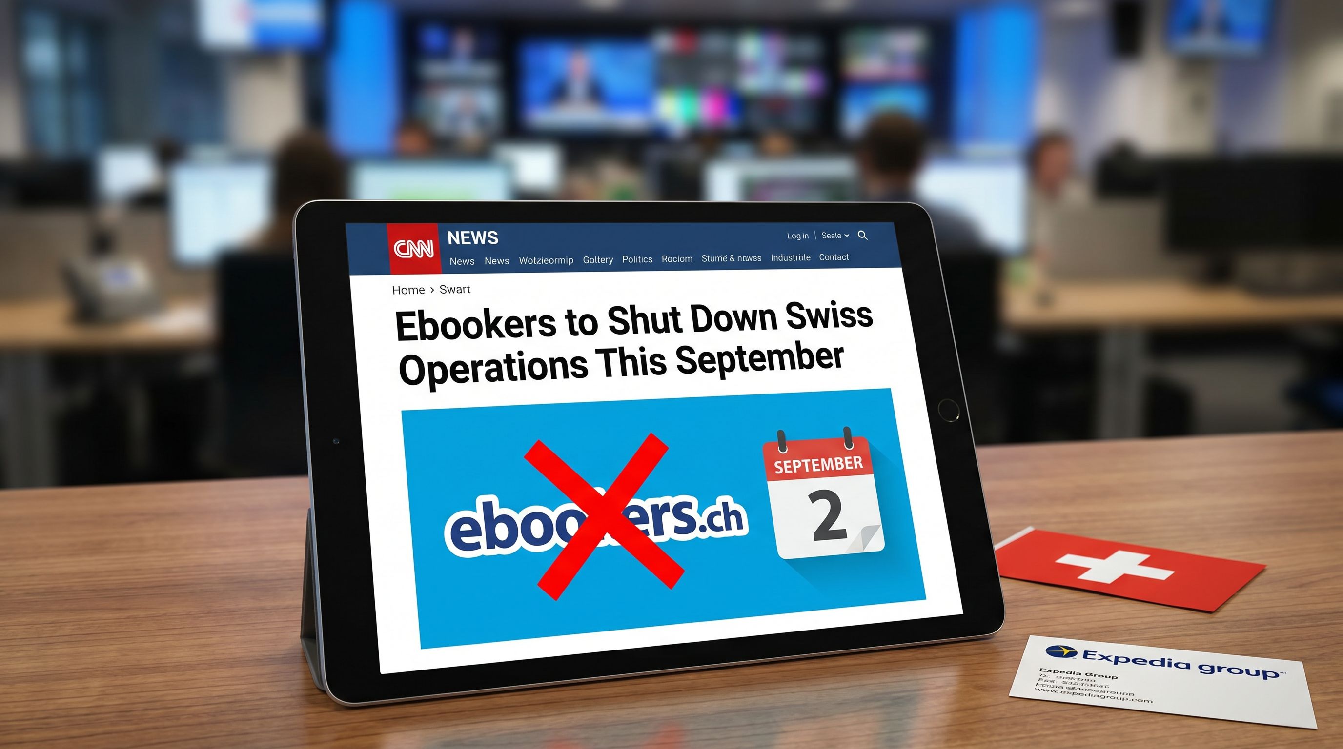 Online Travel Giant Ebookers to Shut Down Swiss Operations This September
