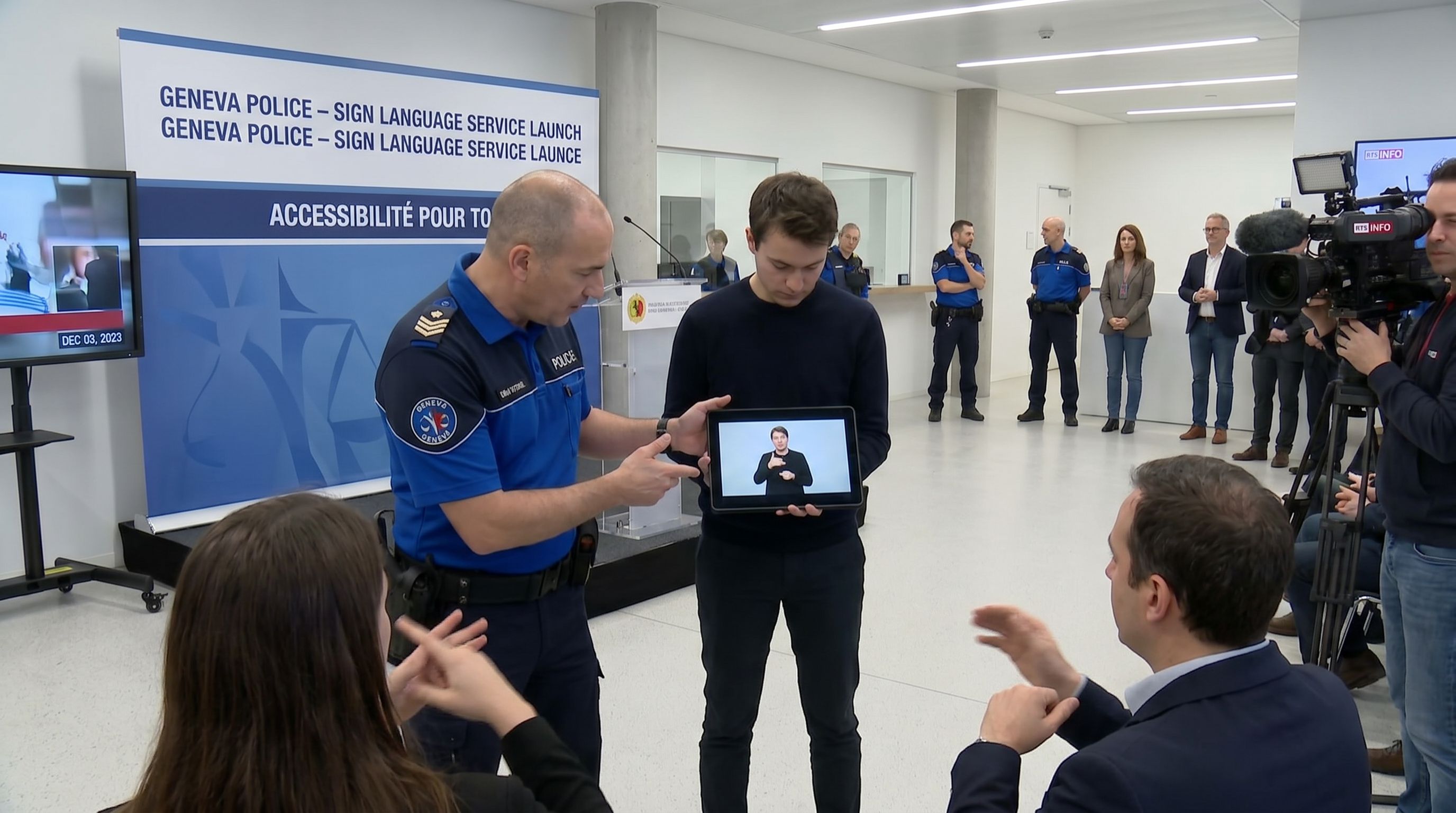Geneva Police Launch Sign Language Service in a Swiss First for ...