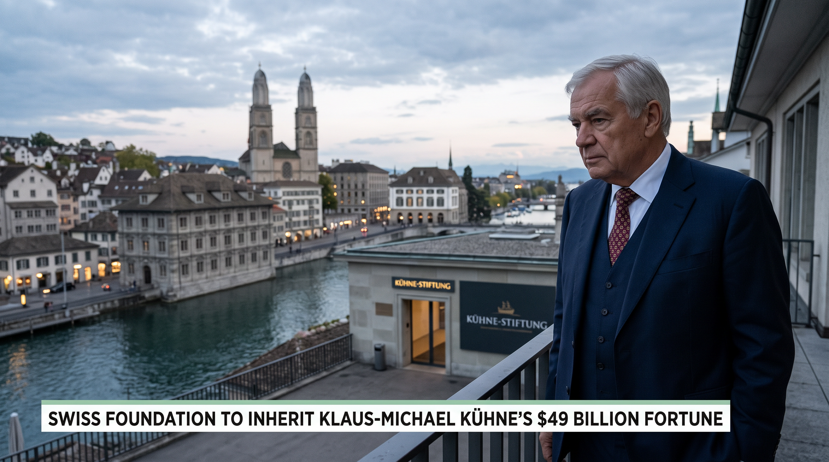 Swiss foundation to inherit Klaus-Michael Kühne’s $49 billion fortune