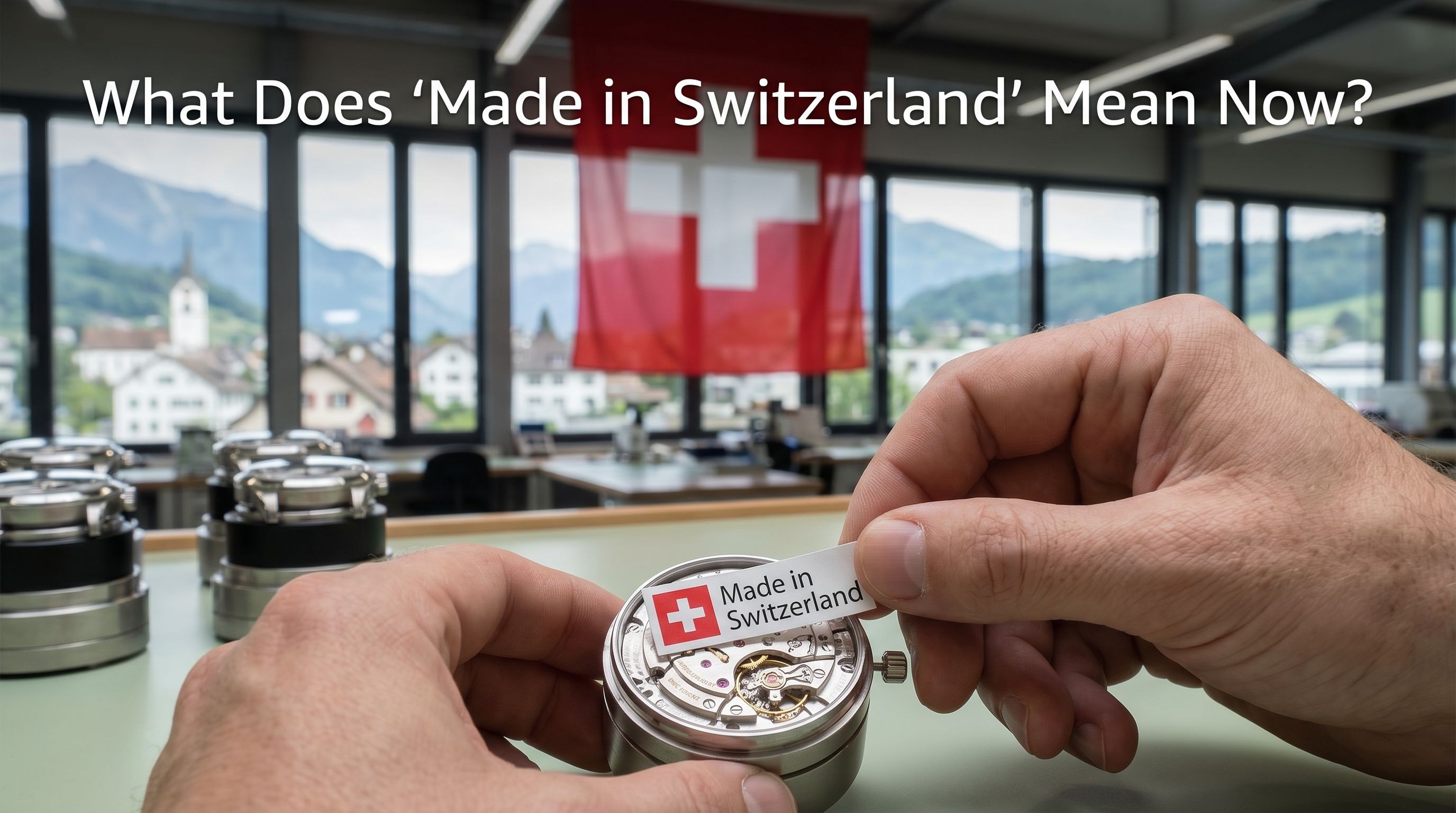 Swass Label What Does 'Made in Switzerland' Mean Now? Rules for Iconic Label Relaxed