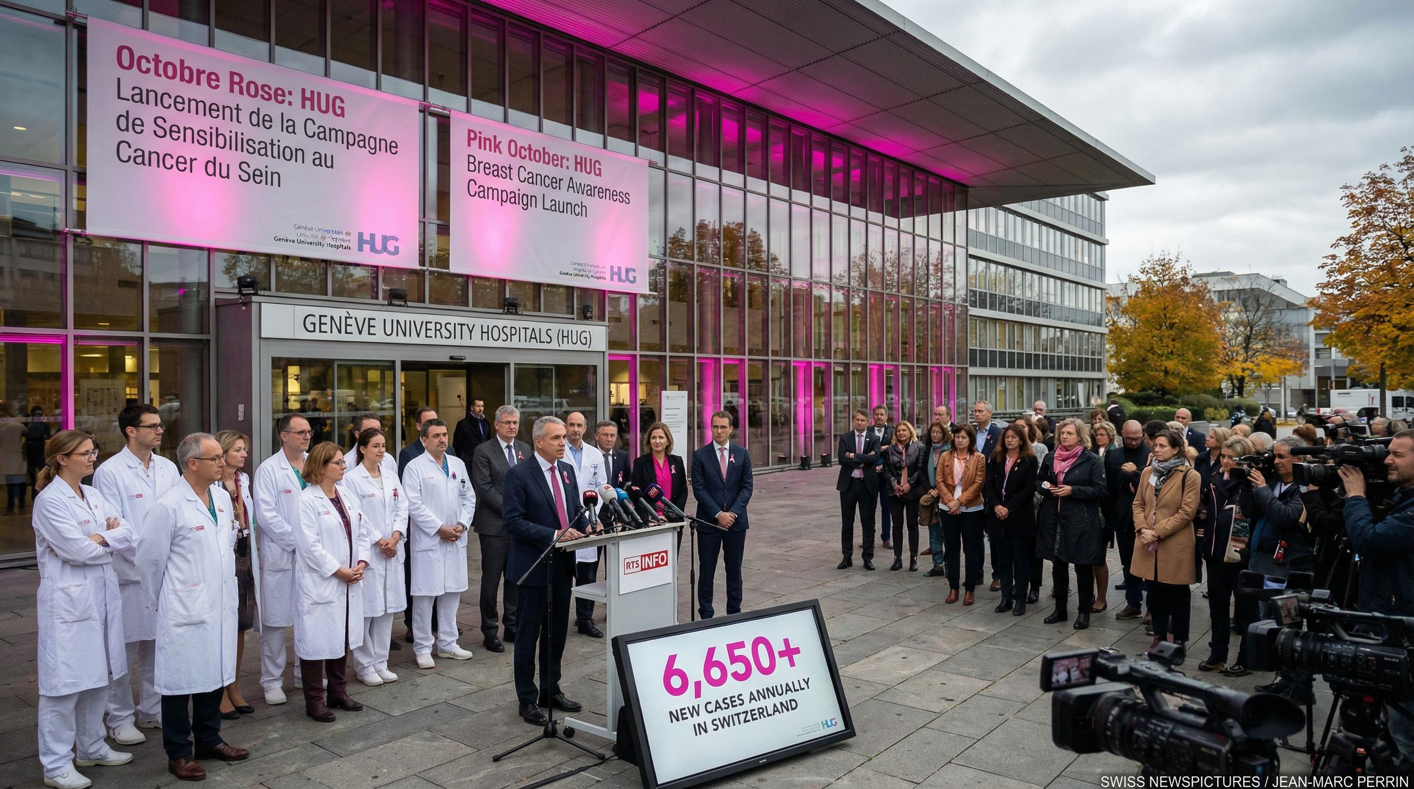 Pink October: Geneva Hospitals Launch Breast Cancer Awareness Campaign