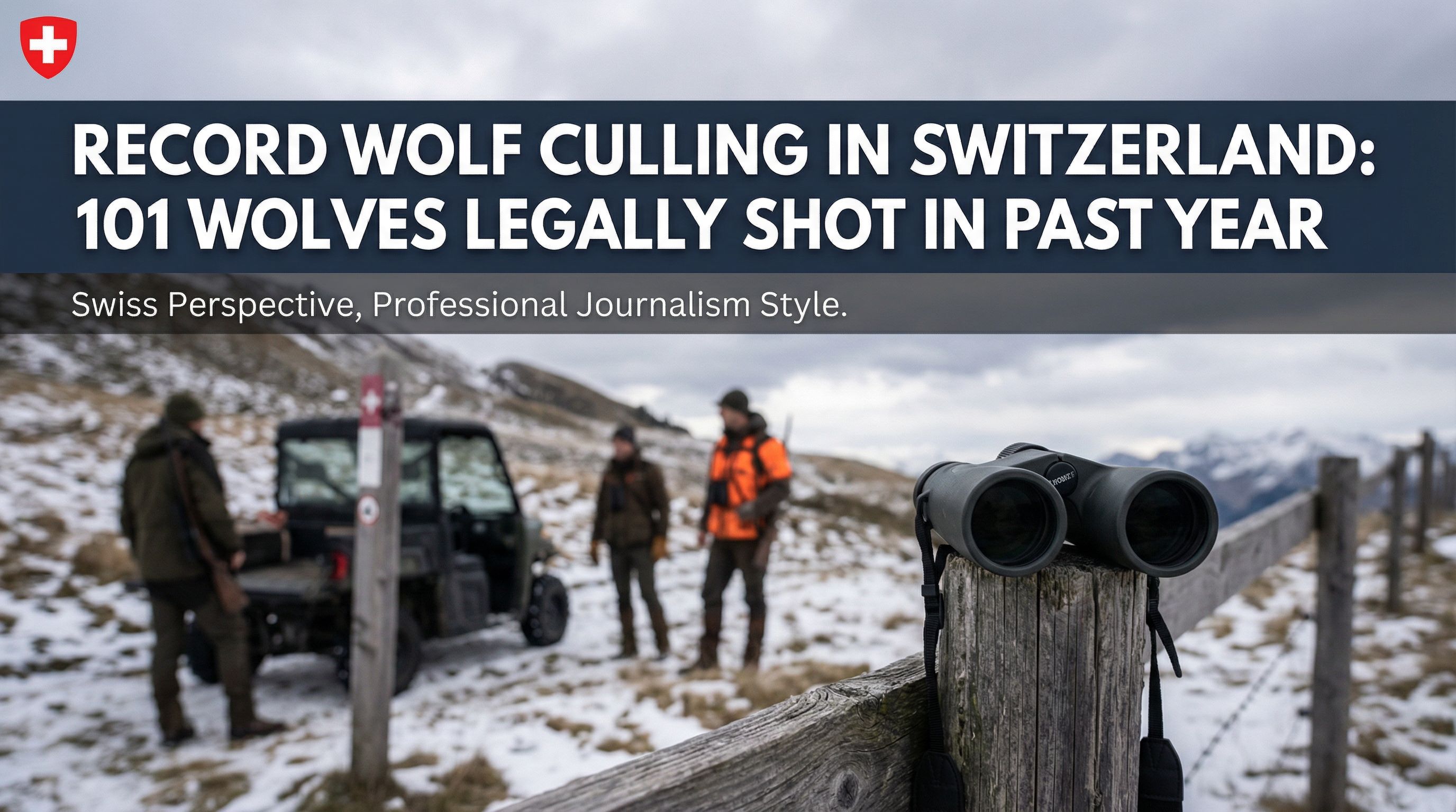 Record Wolf Culling in Switzerland: 101 Wolves Legally Shot in Past Year