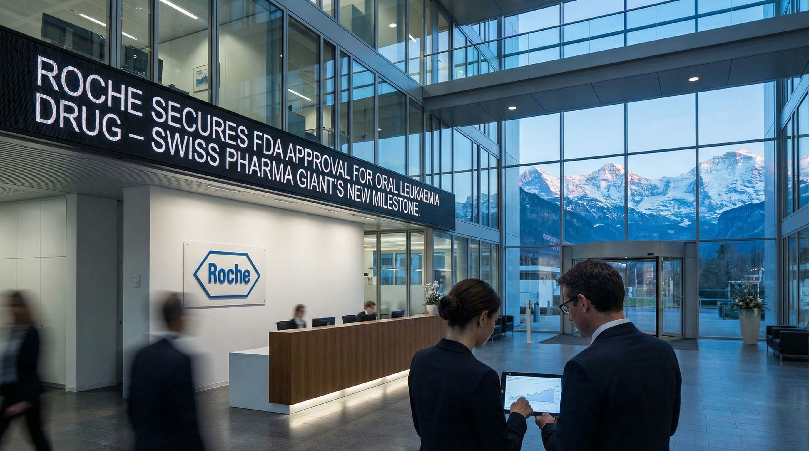 Roche Secures Key US Approval for New Oral Leukaemia Treatment