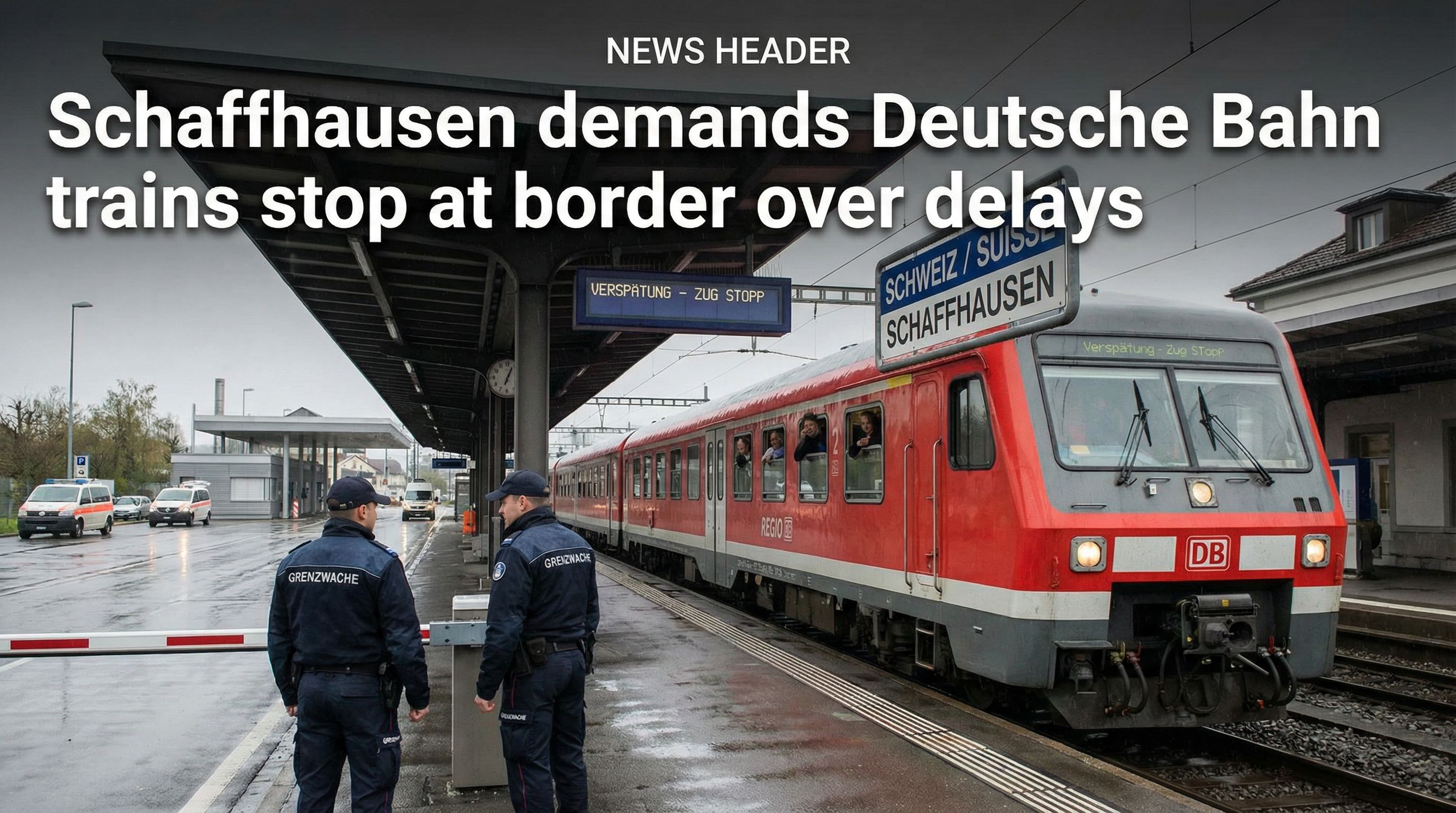 Why is there such a gap in rail punctuality between Germany and Switzerland?