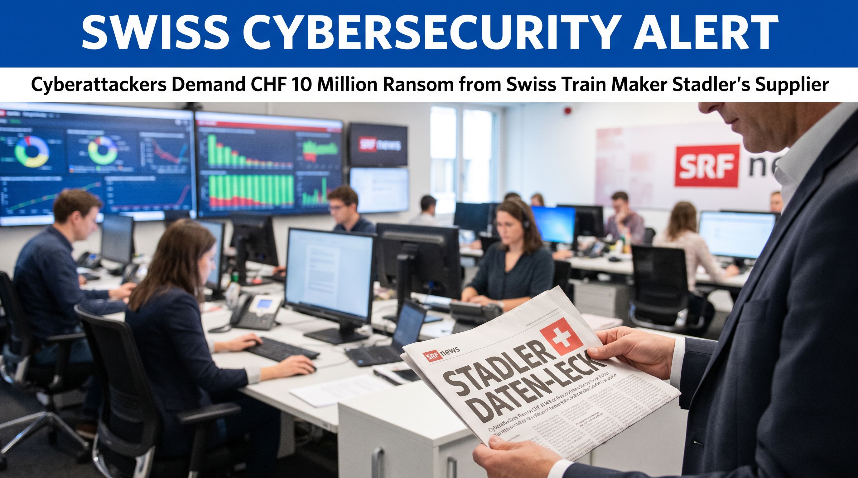 Canvas Ransom Cyberattackers Demand CHF 10 Million Ransom from Swiss Train Maker ...