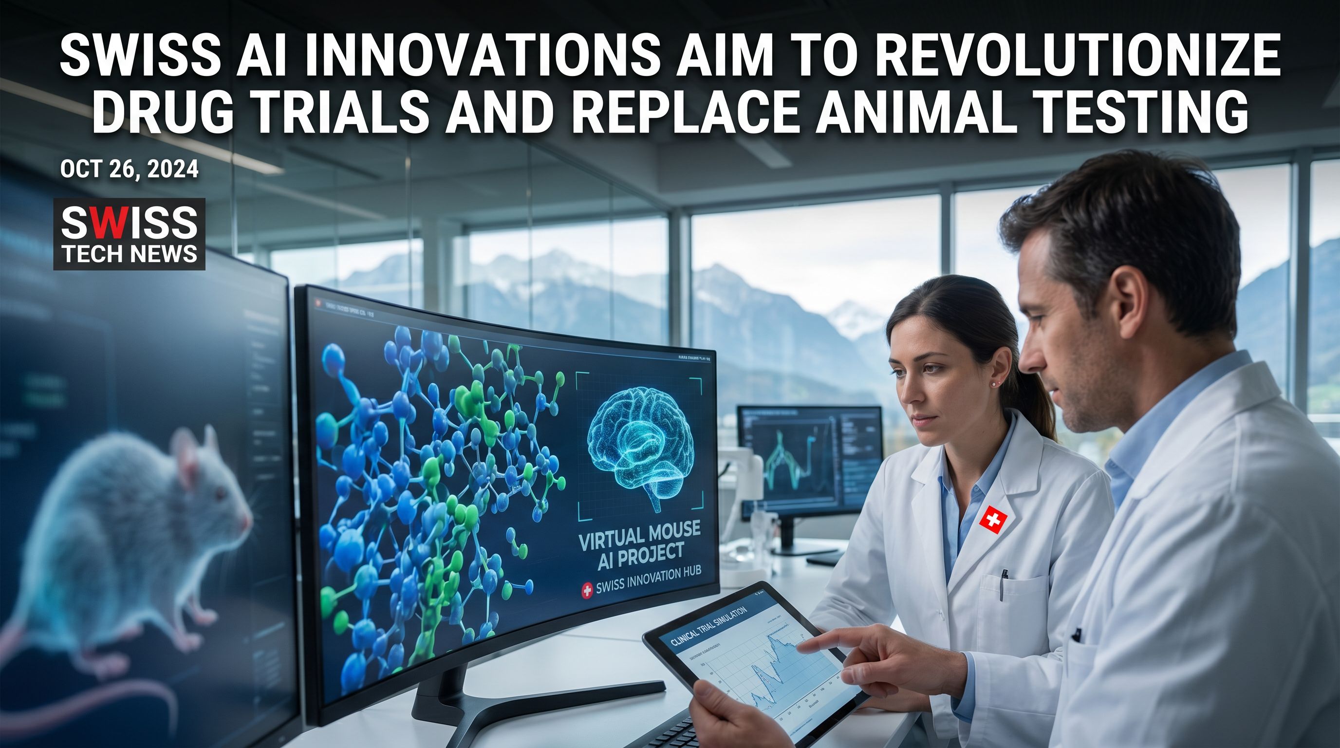 Swiss AI Innovations Aim to Revolutionize Drug Trials and Replace ...
