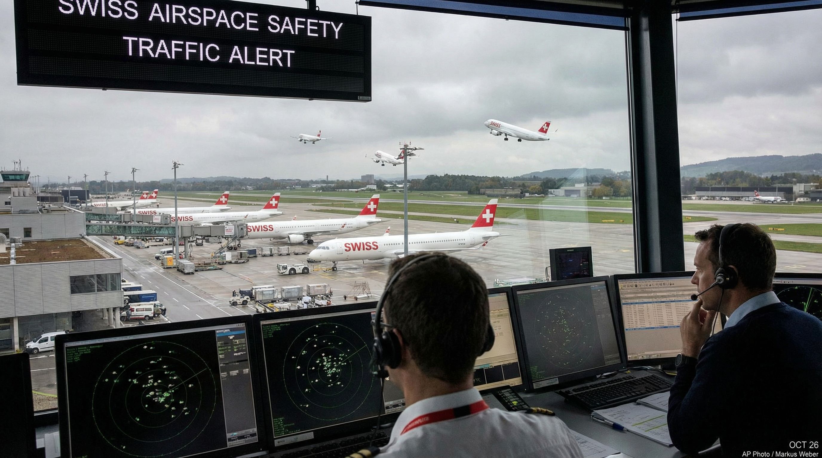 Swiss Airspace Safety Concerns Rise Amid Traffic Congestion