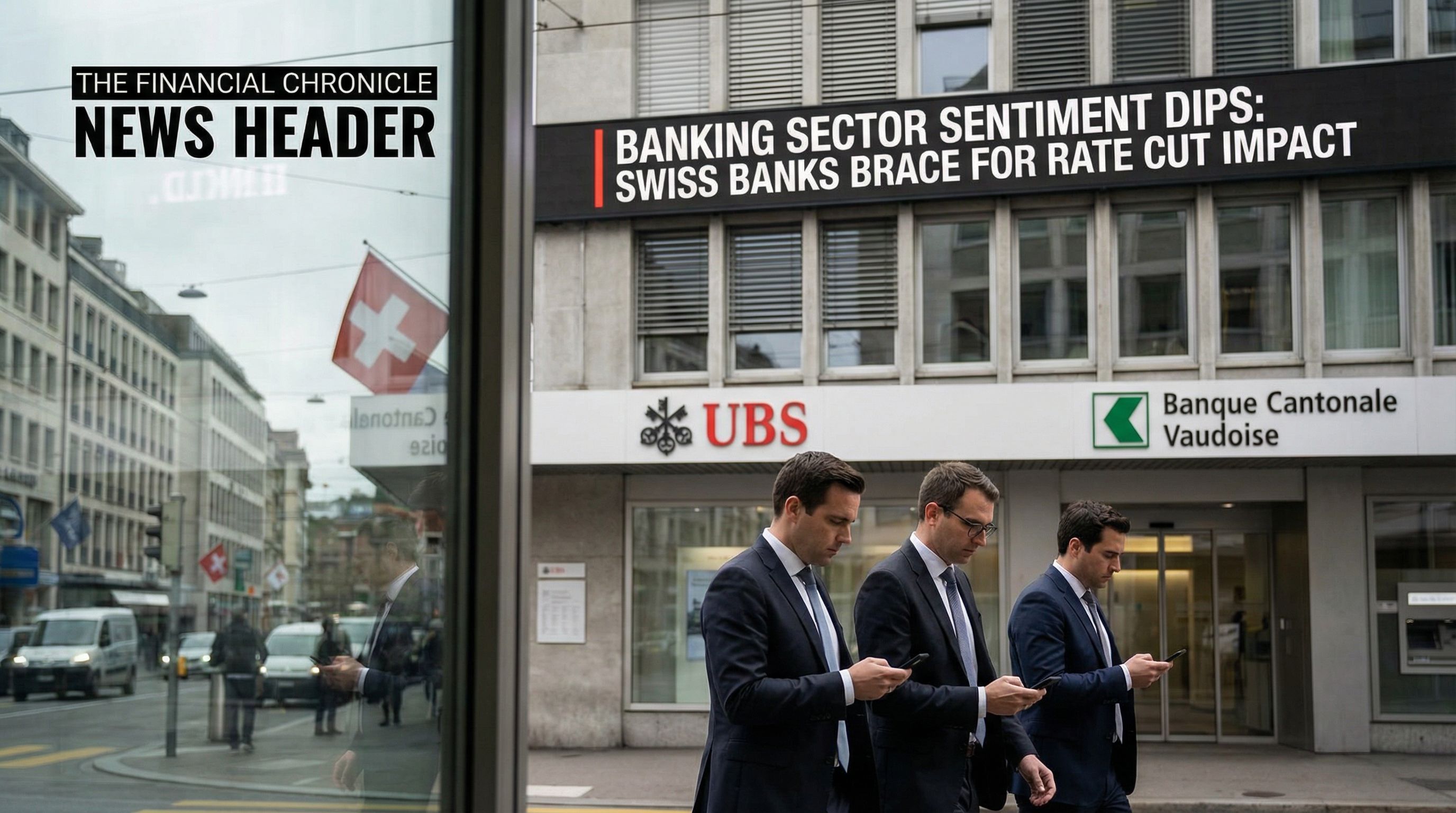Banking Sector Sentiment Dips as Swiss Banks Brace for Lower Interest ...