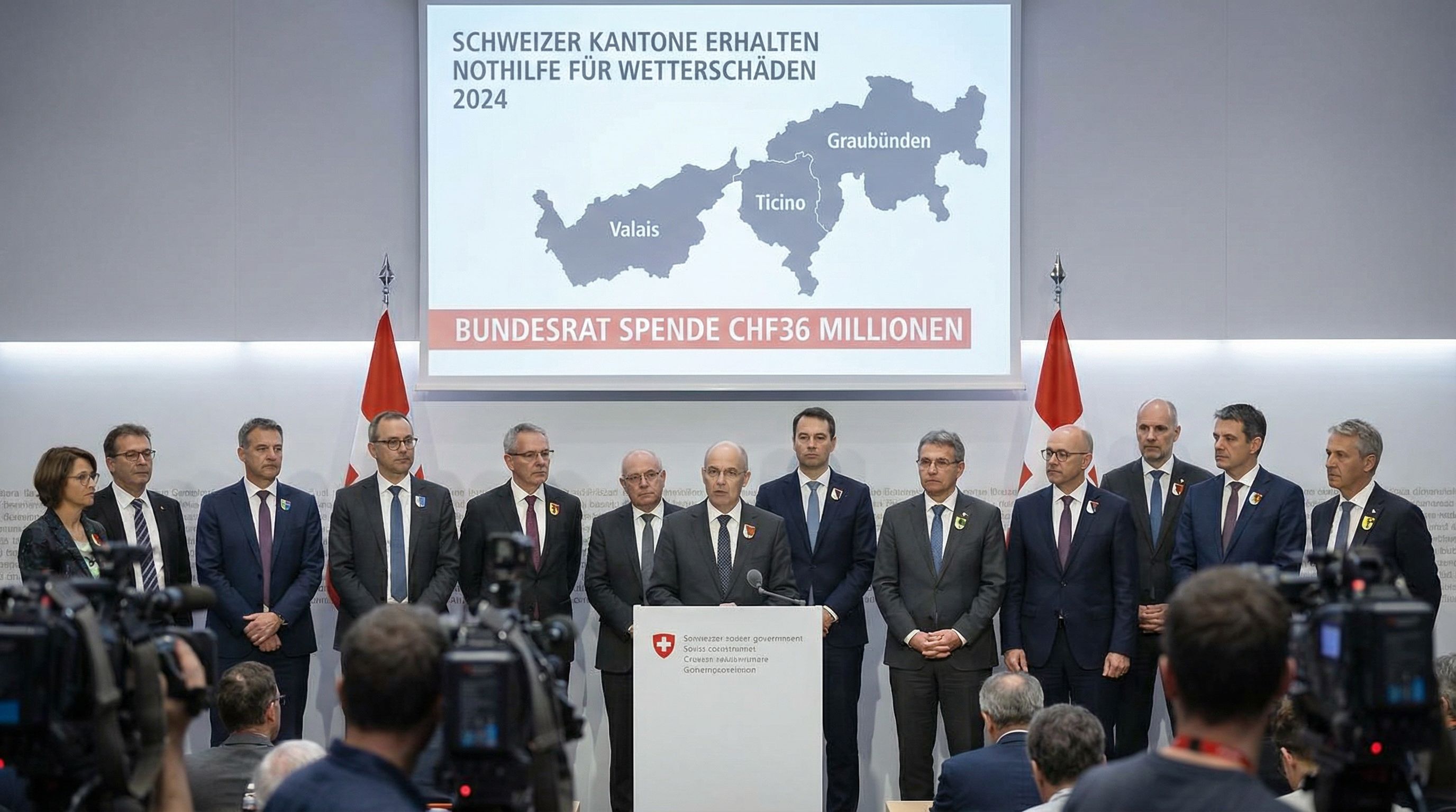 Picture Idea: Swiss Cantons Receive Emergency Funding For 2024 Weather Damage