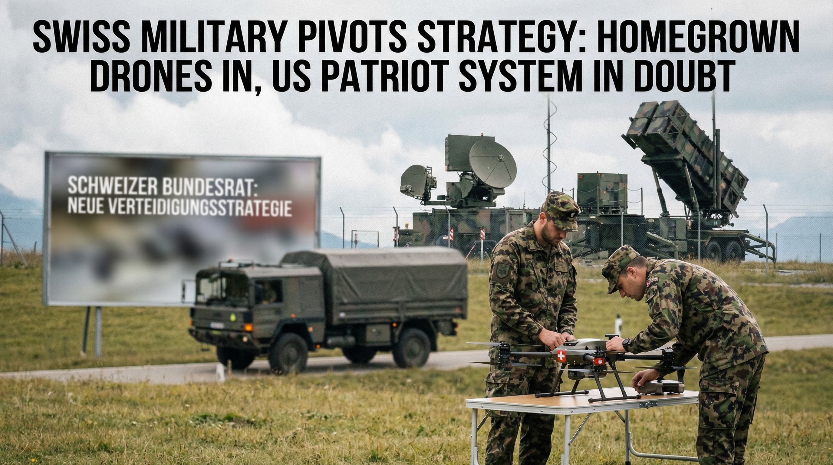 Swiss Army Raspberry Pi Swiss Military Pivots Strategy: Homegrown Drones In, US Patriot System ...