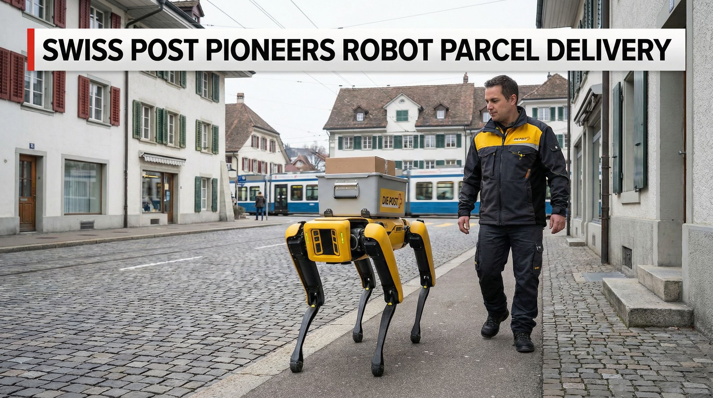 Swiss Post Pioneers Robot Parcel Delivery