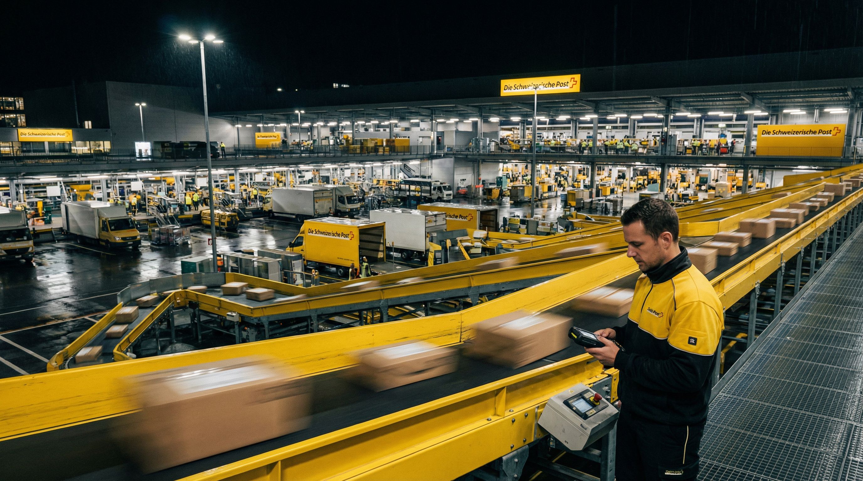 Swiss Post Sets New Parcel Delivery Record During Shopping Season