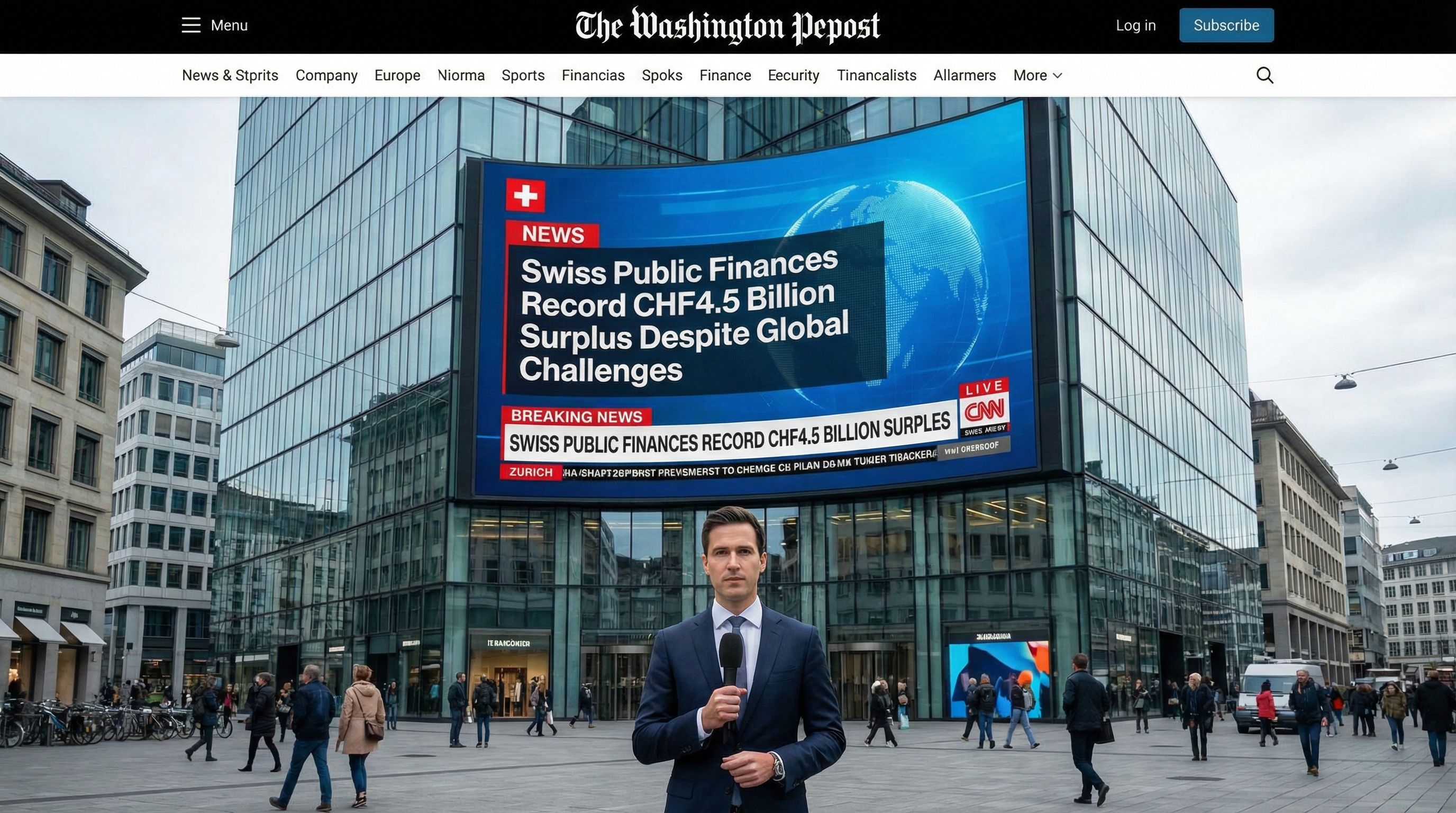 Swiss Public Finances Record CHF4.5 Billion Surplus Despite Global ...