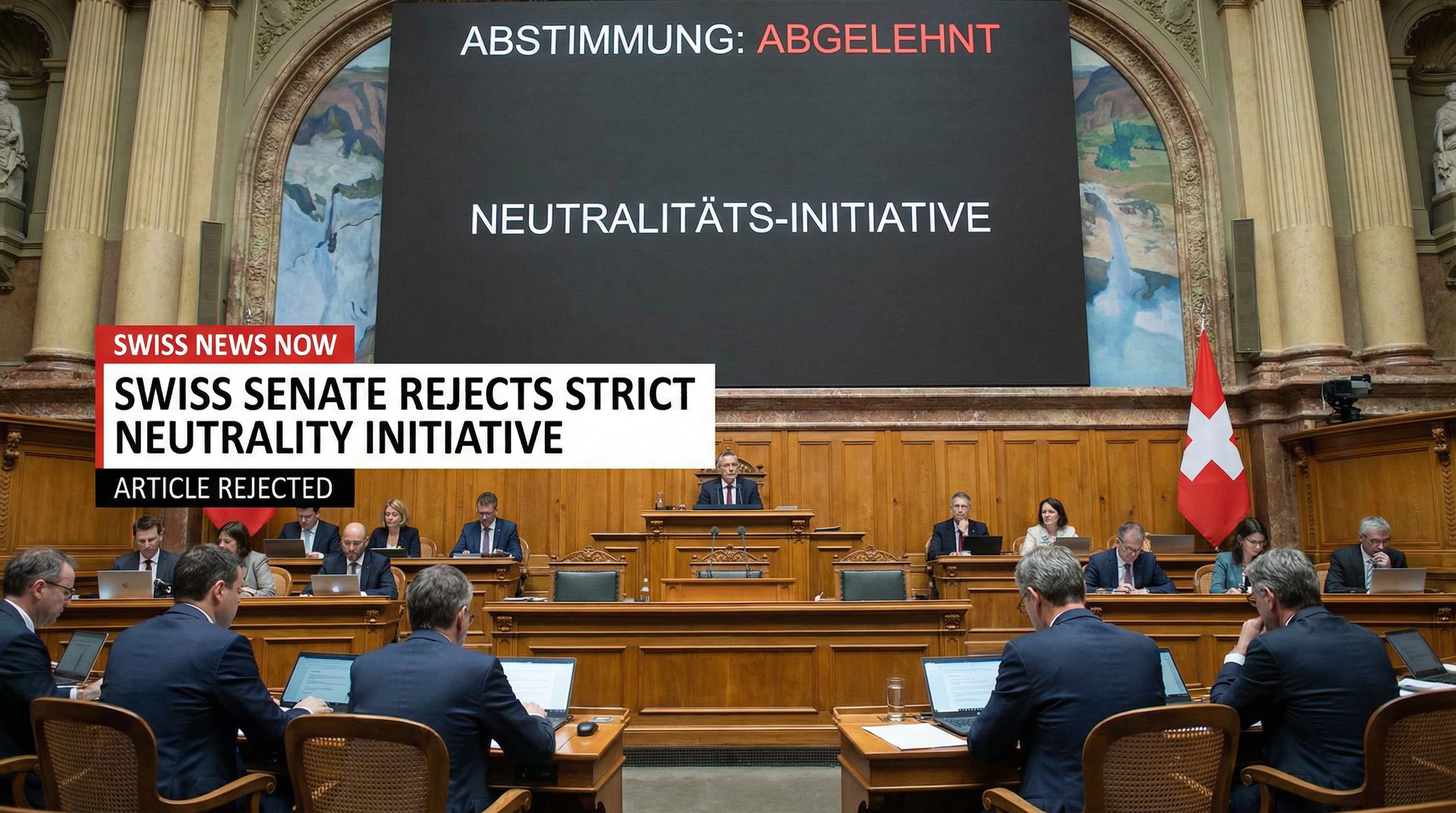 Swiss Voters Decisively Reject Stricter Neutrality Bid Amidst European Tensions