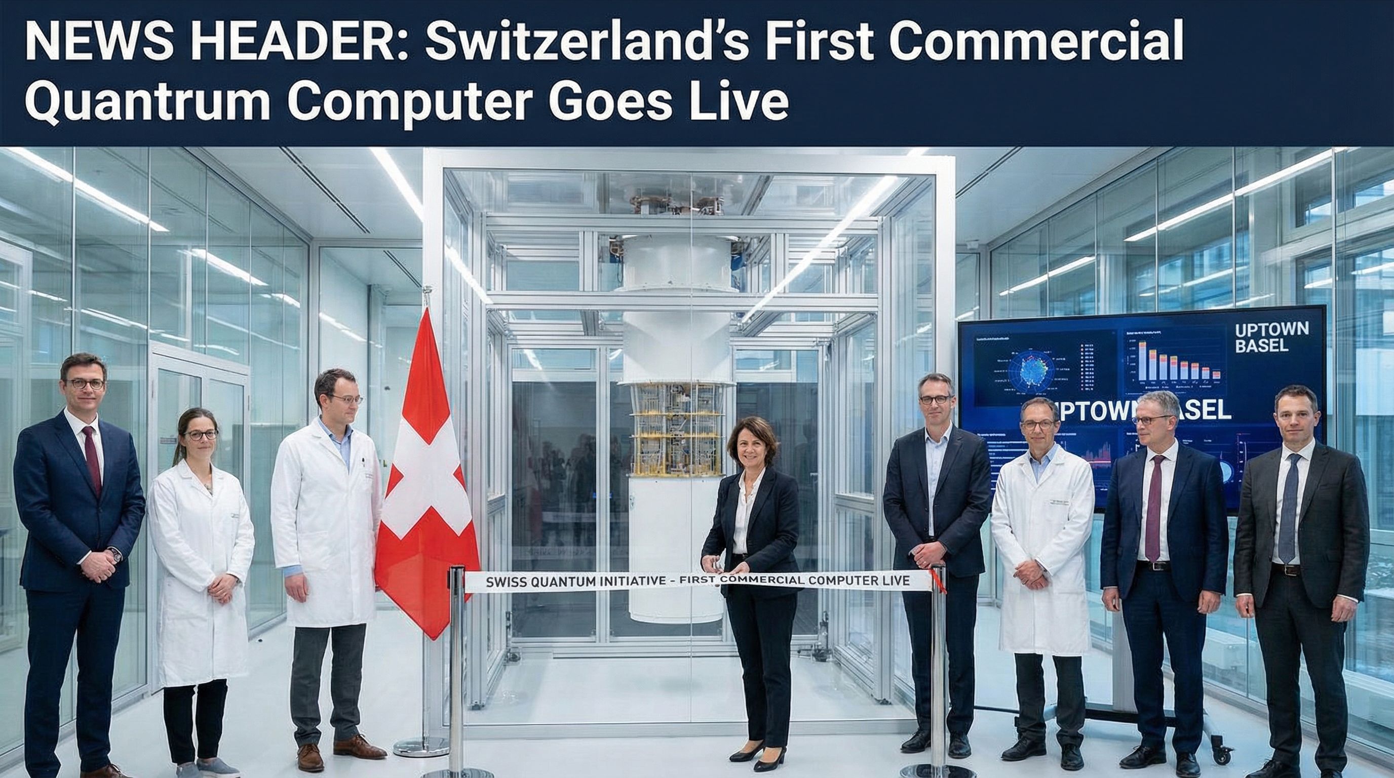 Switzerland's First Commercial Quantum Computer Goes Live